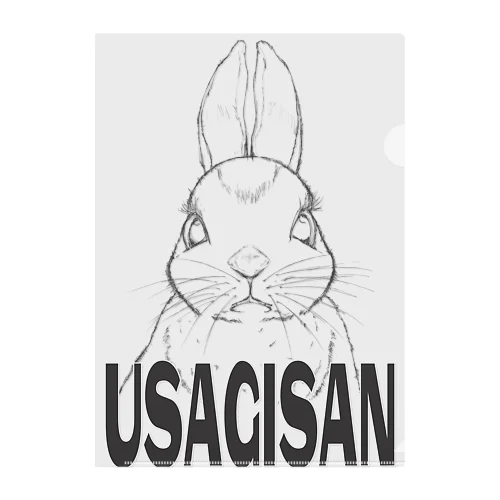 USAGISAN クリアファイル