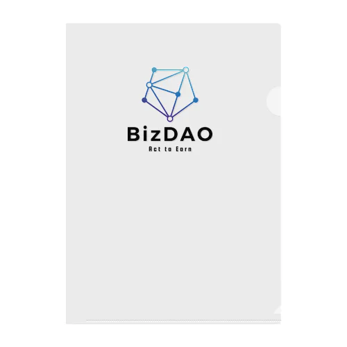 BizDAO公式ノベルティ クリアファイル