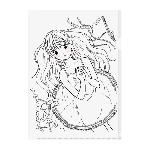 宝石箱 クリア Clear File Folder