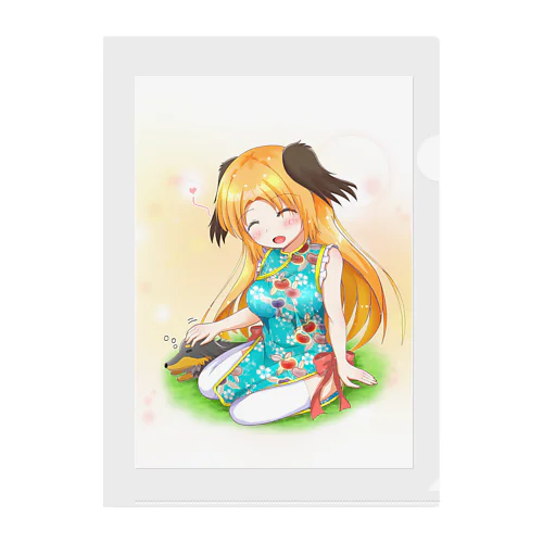 れあにゃん Clear File Folder