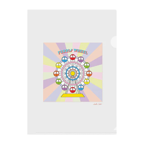 Ferris wheel Clear File Folder