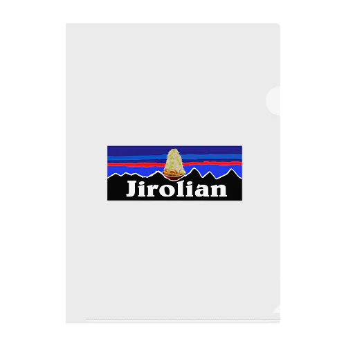 JIROLIAN Jirolian ジロリアン ラーメン 二郎 Clear File Folder