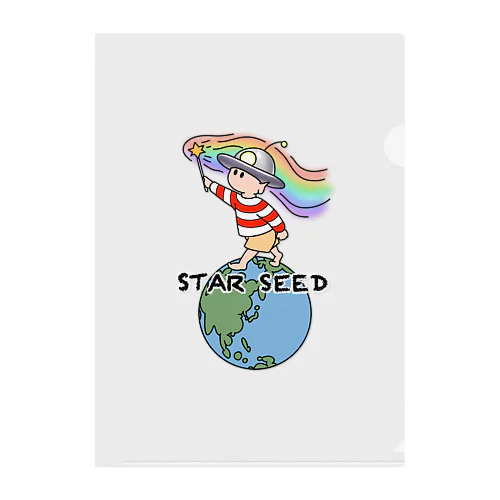 starseed  Clear File Folder