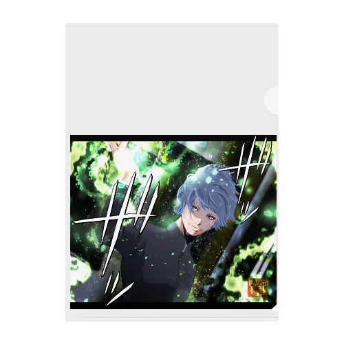 翡翠の風 Clear File Folder