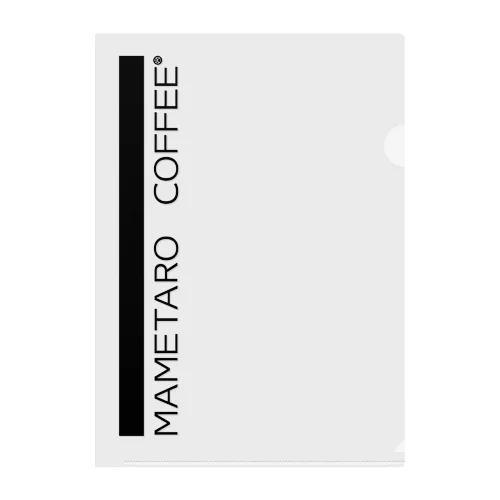 MAMETARO　COFFEE クリアファイル