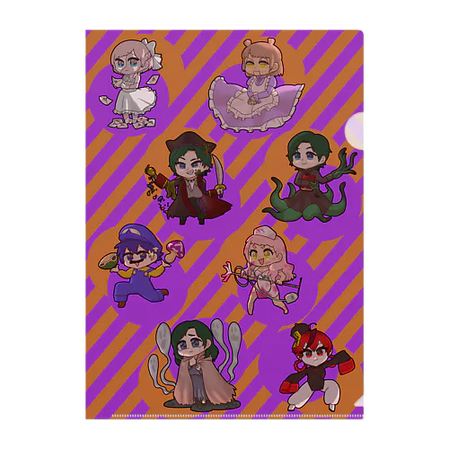 PTハロウィン2022 Clear File Folder