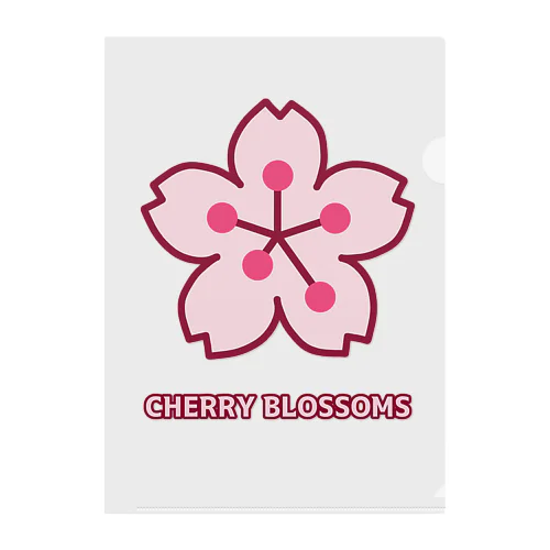 CHERRY BLOSSOMS クリアファイル