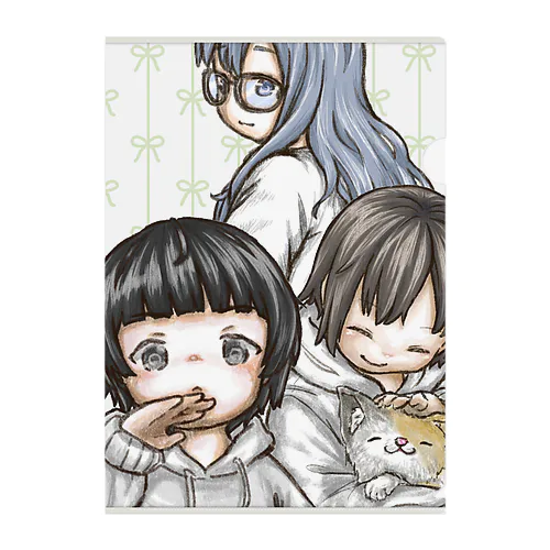 【Amamori Utatane】様のグッズ✨ Clear File Folder