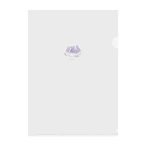 Amethyst Clear File Folder