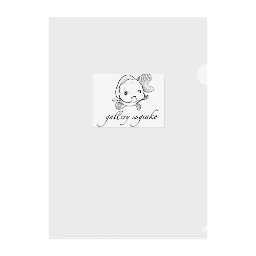 ロゴグッズ Clear File Folder