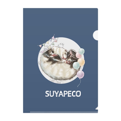 15.SUYAPECO Clear File Folder