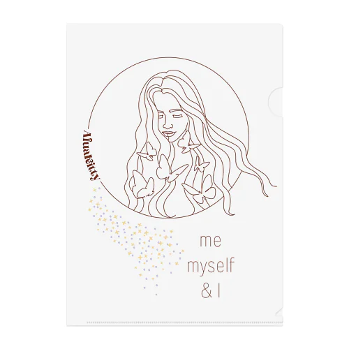 ❥アフアの秘密タロット【クリアファイル】me myself & I  (WH)  クリアファイル