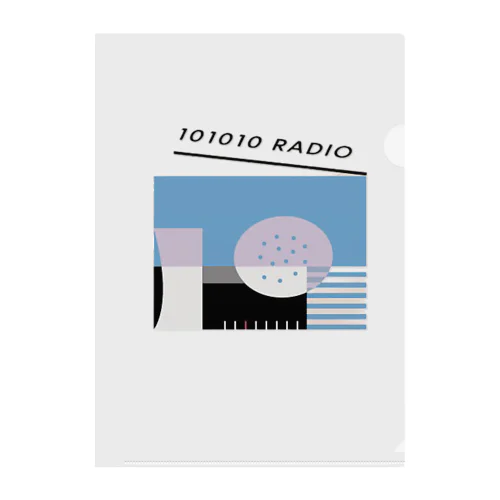 101010RADIO Clear File Folder