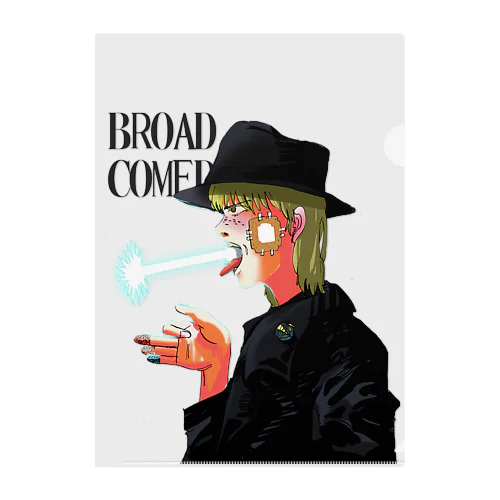 BROAD COMEDY クリアファイル