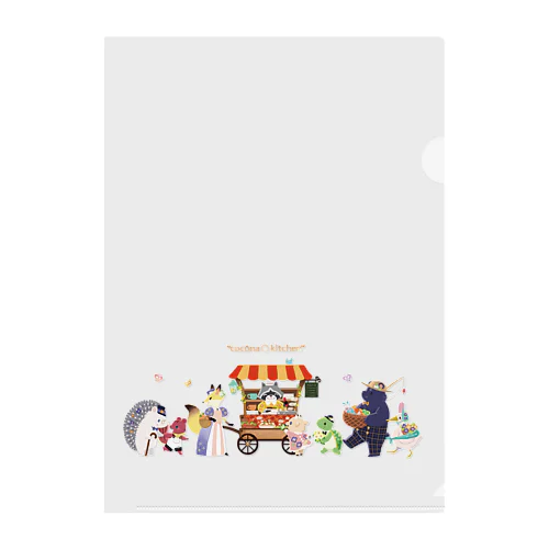 coconaの動物たち Clear File Folder