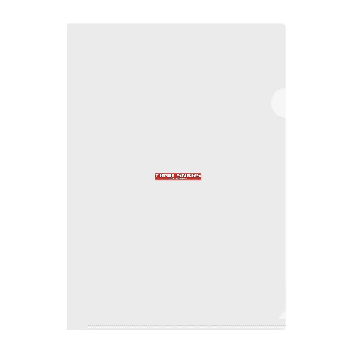 矢野靴店BOXLOGO Clear File Folder