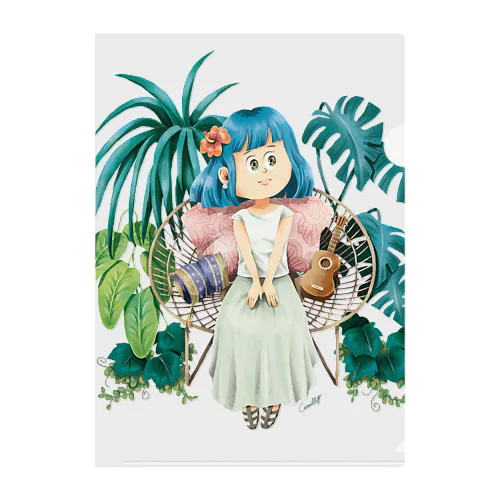 ナンゴク Clear File Folder