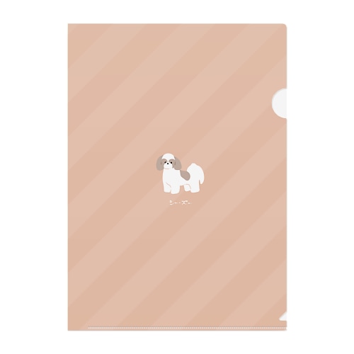 ゆるゆるシーズー Clear File Folder