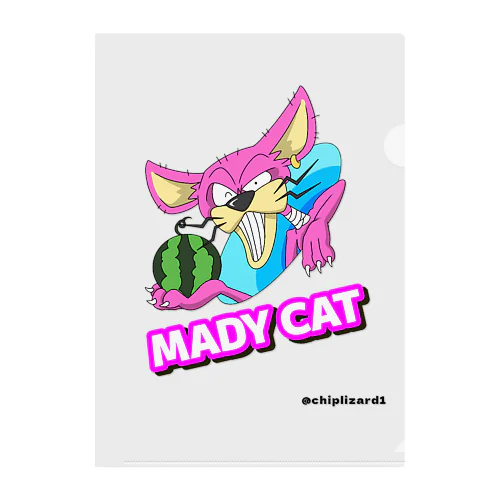 MADY CAT クリアファイル