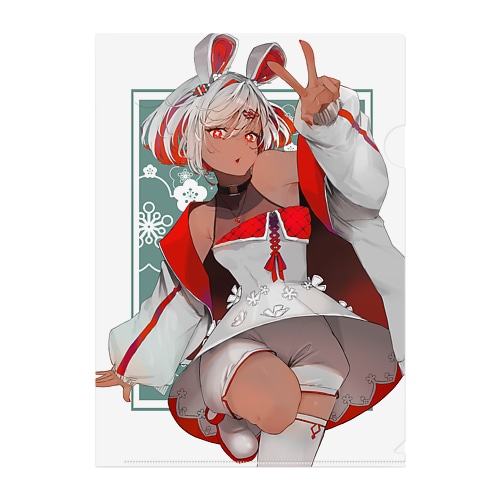 華鼠 Clear File Folder