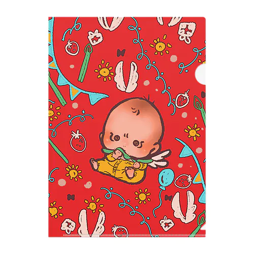 HAPPY BABY Clear File Folder