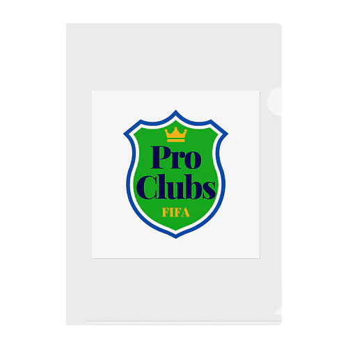 Pro Clubs グッズ Clear File Folder