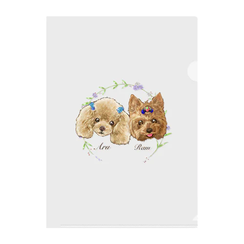 アルママ　ラムママ　専用 Clear File Folder