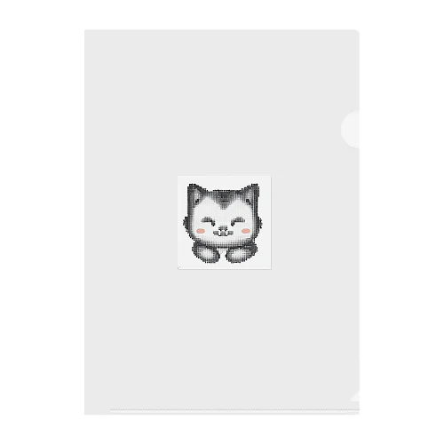 ドット絵猫ちゃん Clear File Folder