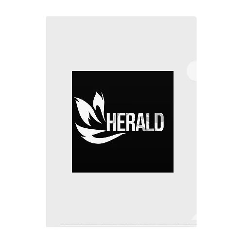 HERALDオリジナルグッズ Clear File Folder