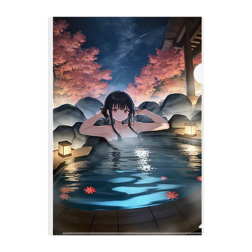 AIキャラクター18 Clear File Folder