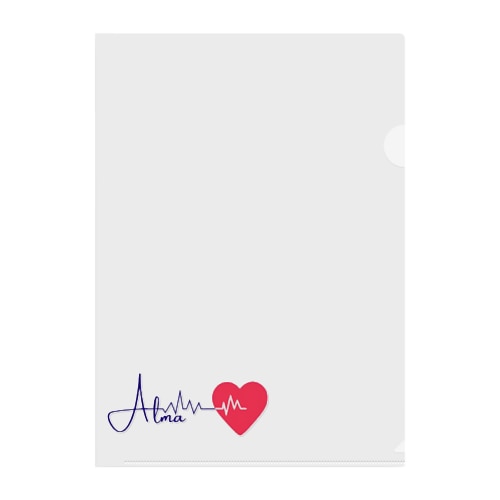 Alma Clear File Folder