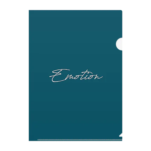 emotion公式グッズ Clear File Folder