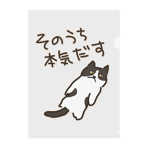 そのうちそのうち【ねこ】 Clear File Folder