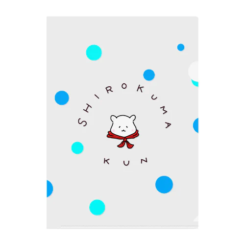 shirokuma kun Clear File Folder