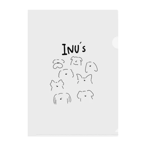 INU's Clear File Folder