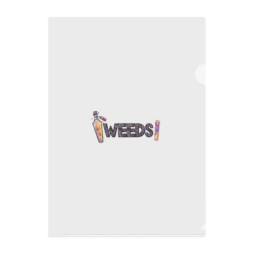 エスニックWEEDS Clear File Folder