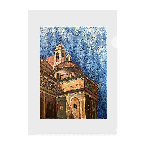 Basilica San Lorenzo  Clear File Folder