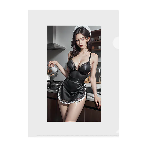 AIART REINA COOKING 01 Clear File Folder