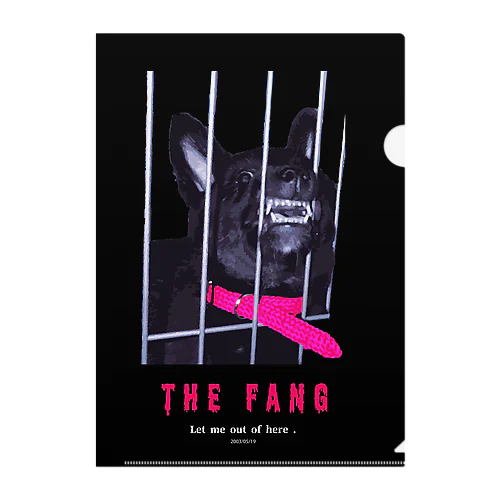 THE FANG Clear File Folder