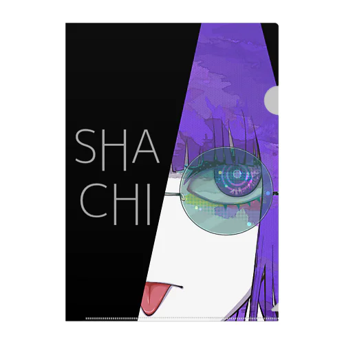 SHACHI Clear File Folder