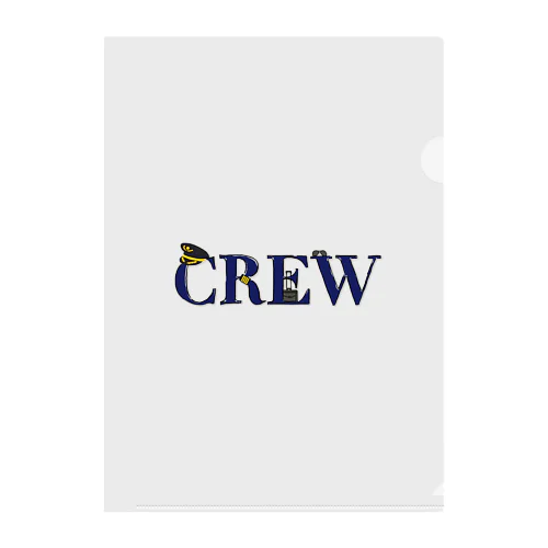 CREW-cock pit- クリアファイル