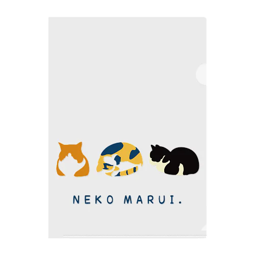 NEKO MARUI. クリアファイル