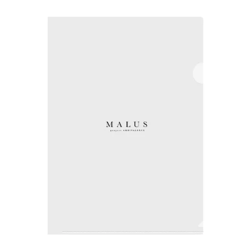 2nd ALBUM『MALUS』exclusive item クリアファイル