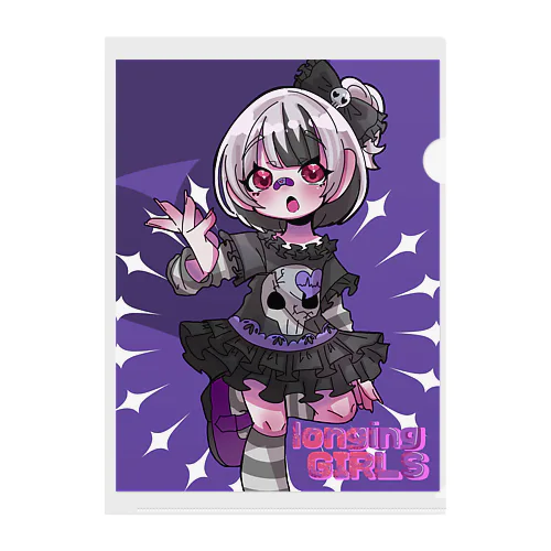 サブカルちゃん Clear File Folder