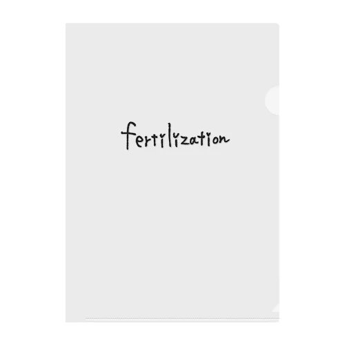 Fertilization クリアファイル