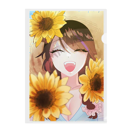 向日葵とこのみ Clear File Folder