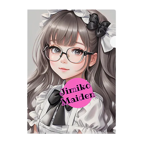 【Jimiko Maiden】メイドビューティー Clear File Folder