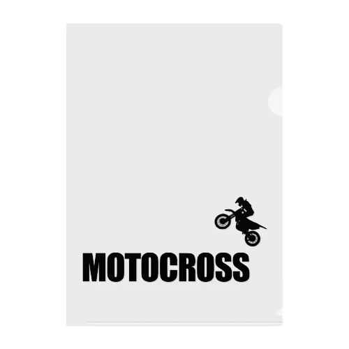 MOTOCROSS クリアファイル