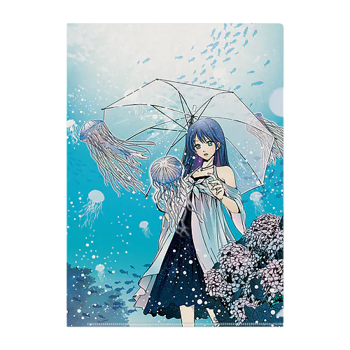 ねじる.a × Jay ×EDGE WATER IN clear file folder type A クリアファイル