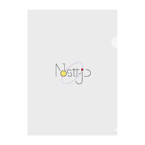 Nostr-jp logo クリアファイル